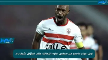 أول إجراء حاسم من مجلس إدارة الزمالك عقب اعتزال شيكابالا